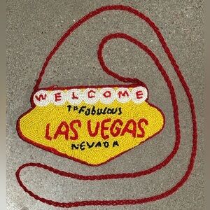 Beaded Las Vegas Crossbody Purse – NWOT – Handmade Style